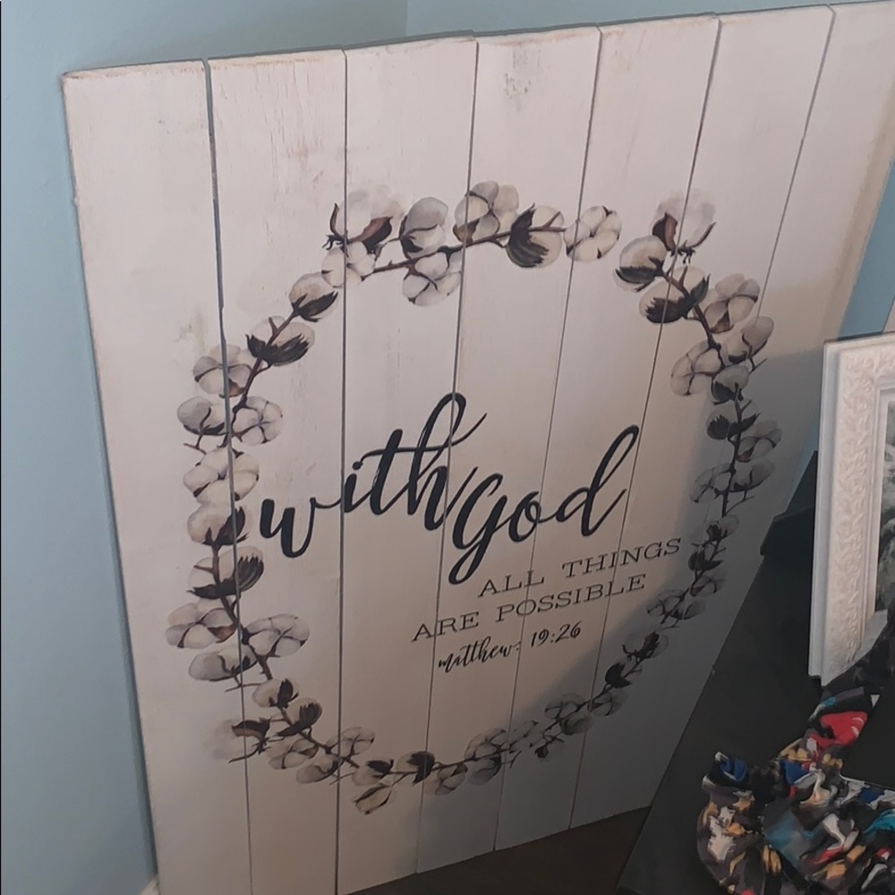 Cute wooden sign for a bedroom/ house